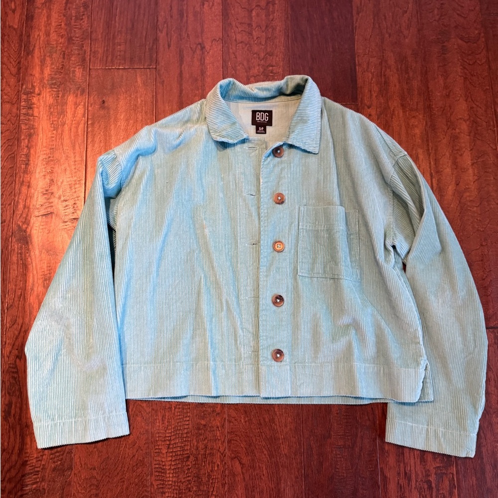 BDG Urban Outfitters Light Blue Corduroy Jacket